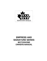 Preview for 3 page of Triple E 2001 Empress series Owner'S Manual