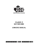 Triple E 2002 Class C Owner'S Manual preview