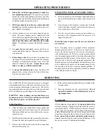 Preview for 5 page of Triple S ACHIEVER 40 Operating & Maintenance Instructions