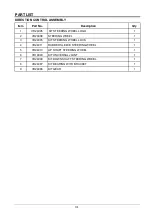 Preview for 34 page of Triple S JAGUAR 20R Owner'S Manual