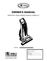 Triple S LYNX 26 Owner'S Manual preview