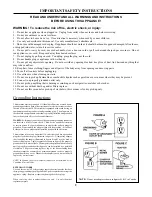 Preview for 2 page of Triple S PRO TWIN DELUXE 14 Operating & Maintenance Instructions