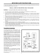 Preview for 2 page of Triple S Q-LINE Series Operating & Maintenance Instructions