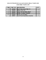 Preview for 19 page of Triple S Scepter PE50 Operating & Maintenance Instructions