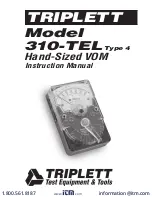 Triplett 310-TEL 4 Instruction Manual preview