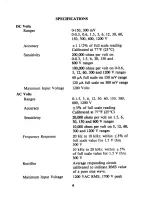 Preview for 4 page of Triplett 630-NS Maintenance Manual