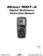 Triplett 9007-A Instruction Manual preview