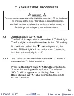 Предварительный просмотр 24 страницы Triplett 9007-A Instruction Manual