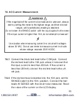 Предварительный просмотр 31 страницы Triplett 9007-A Instruction Manual