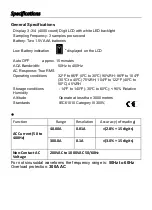 Preview for 7 page of Triplett 9200B User Manual