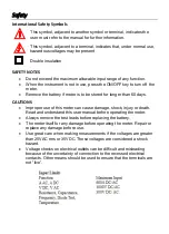 Preview for 2 page of Triplett CM650 User Manual