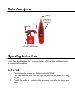 Preview for 2 page of Triplett CTX30 User Manual