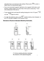 Preview for 3 page of Triplett EMF20 User Manual