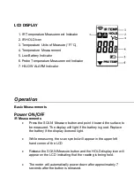 Предварительный просмотр 3 страницы Triplett IRT150 User Manual