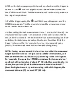 Preview for 10 page of Triplett IRT350 User Manual