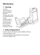 Preview for 24 page of Triplett IRT350 User Manual