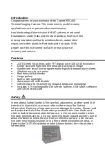 Preview for 2 page of Triplett IRTC400 User Manual