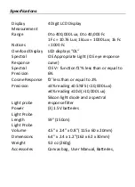 Preview for 8 page of Triplett LT65 User Manual