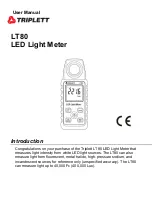 Preview for 1 page of Triplett LT80 User Manual