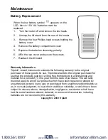 Preview for 8 page of Triplett MG430 User Manual