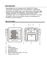 Preview for 2 page of Triplett RHT415 User Manual