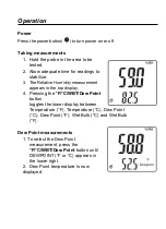 Preview for 3 page of Triplett RHT60 User Manual