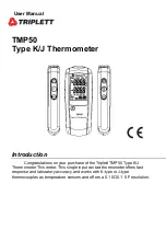 Triplett TMP50 User Manual preview