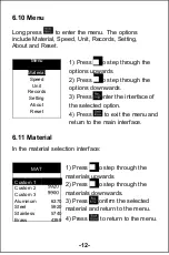 Preview for 13 page of Triplett UTG300 User Manual