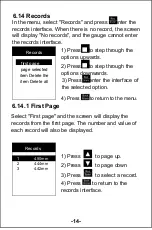 Preview for 15 page of Triplett UTG300 User Manual