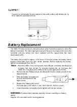 Preview for 8 page of Triplett VBDL100 User Manual