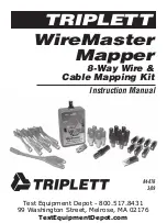 Preview for 1 page of Triplett WireMaster Mapper Instruction Manual