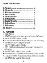 Preview for 2 page of Triplett WireMaster Mapper Instruction Manual