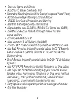 Preview for 3 page of Triplett WireMaster Mapper Instruction Manual