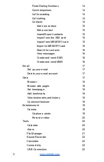 Preview for 3 page of Tripltek T7121 Unlocked User Manual