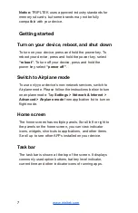 Preview for 7 page of Tripltek T7121 Unlocked User Manual