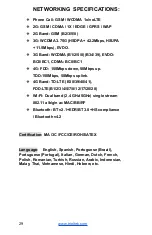 Preview for 29 page of Tripltek T7121 Unlocked User Manual