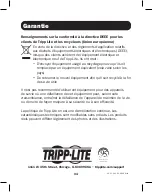 Preview for 34 page of Tripp Lite 037332253620 Owner'S Manual