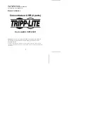 Preview for 7 page of Tripp Lite 4 Port USB 1.1 Self- or Bus-Powered Hub U205-004-R User Manual