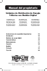 Предварительный просмотр 10 страницы Tripp Lite AG-003E Owner'S Manual