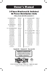 Tripp Lite AG-0056 Owner'S Manual preview