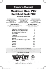 Preview for 1 page of Tripp Lite AG-00CA Series Owner'S Manual