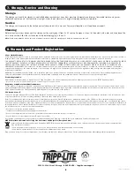 Предварительный просмотр 8 страницы Tripp Lite AG-063E Owner'S Manual