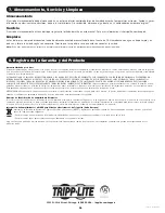 Preview for 16 page of Tripp Lite AG-063E Owner'S Manual