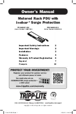 Preview for 1 page of Tripp Lite AGIB7403 Owner'S Manual