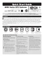 Tripp Lite AGOM7594 Quick Start Manual preview