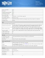 Preview for 2 page of Tripp Lite APSX1012SW Brochure & Specs