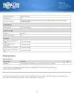 Preview for 3 page of Tripp Lite APSX1012SW Brochure & Specs