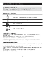 Preview for 2 page of Tripp Lite AVRX750UA Owner'S Manual