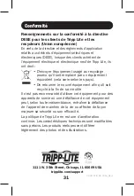 Preview for 31 page of Tripp Lite AWC-001 Owner'S Manual