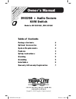 Tripp Lite B002-DUA2 Owner'S Manual preview